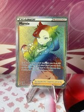 Pokemon Card | Marnie 208/202 Sword & Shield Base Rainbow Trainer Secret Rare 