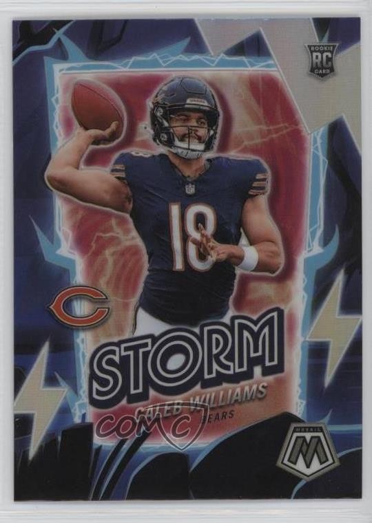 2024 Panini Mosaic Storm Silver Prizm Caleb Williams #9 s5q