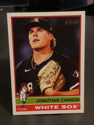 2025 Topps Heritage - Jonathan Cannon #323 Chicago White Sox 