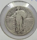 1926 S Standing Liberty Quarter FINE+ Nice Original Coin