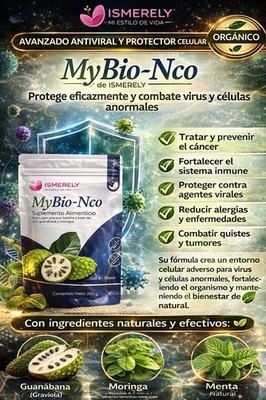 My BioNco Ismerely es Antiviral e impide la plantación de Celula Cancerígenas