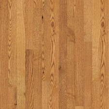 Shaw SW785 The Gallery 3"W Smooth Engineered Red Oak Hardwood - Honey