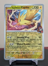 Pokemon Team Rocket's Zapdos #070/182 Destined Rivals English Reverse Holo