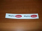MIGHTY TONKA WITH THE RED LOGO  vinyl peel and stick