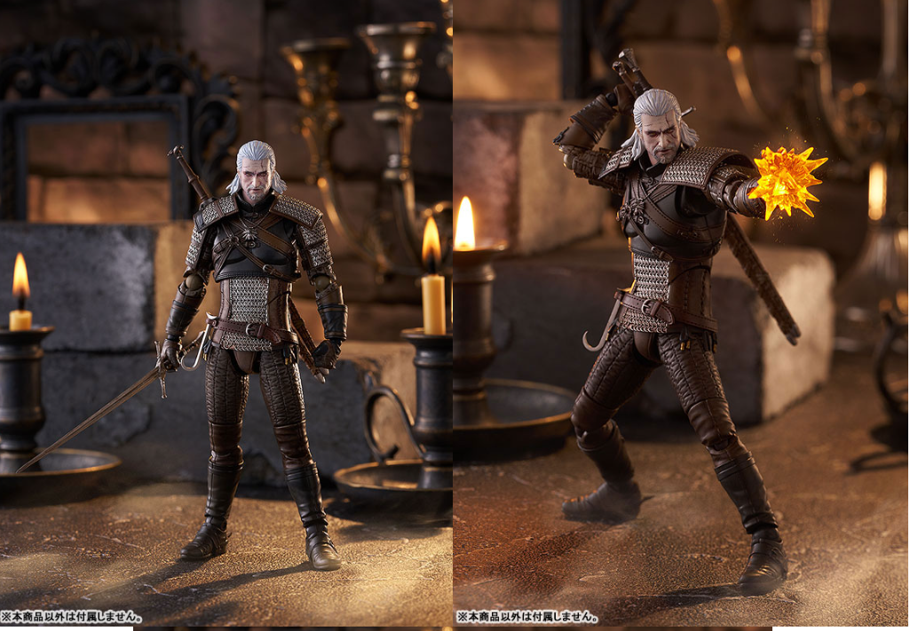 figma 655 The Witcher 3 Wild Hunt Geralt figure Max Factory