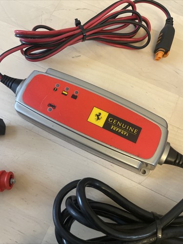 OEM FACTORY FERRARI 360 F430 612 599 CALIFORNIA BATTERY CHARGER MAINTAINER - Picture 2 of 7