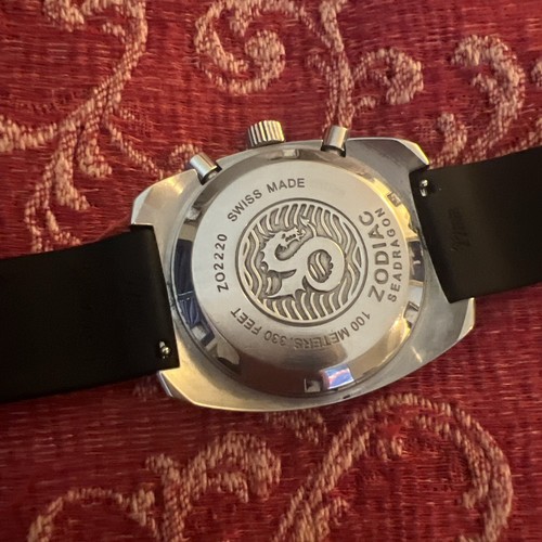 ZODIAC SEADRAGON EDTION 44MM SWISS MADE Black Ceramic EXTRA NICE 🤩 - Picture 11 of 21