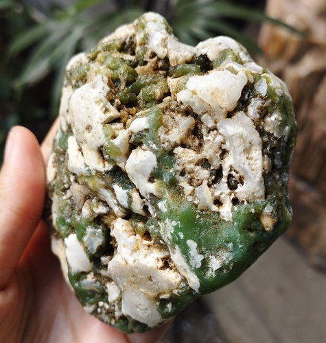 210.5Gr Natural Rough Green CHRYSOPRASE Mineral Specimen Rough - Picture 4 of 10