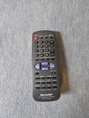 Genuine Sharp DVD Remote Control RRMCG1178GESA