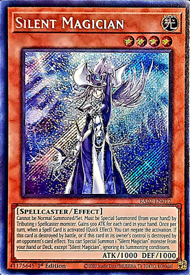 Silent Magician RA02-EN012 (Secret Rare) | eBay