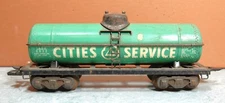 MARX O27 TINPLATE CITIES SERVICE TANK CAR