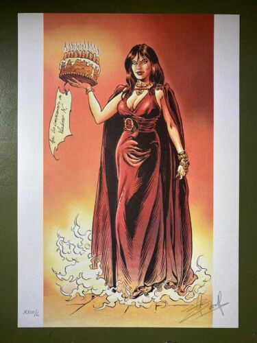 Ex Libris The Prince of the Night Screen Print Numbered 23/50 Ex Signed Swolfs - Picture 1 of 1