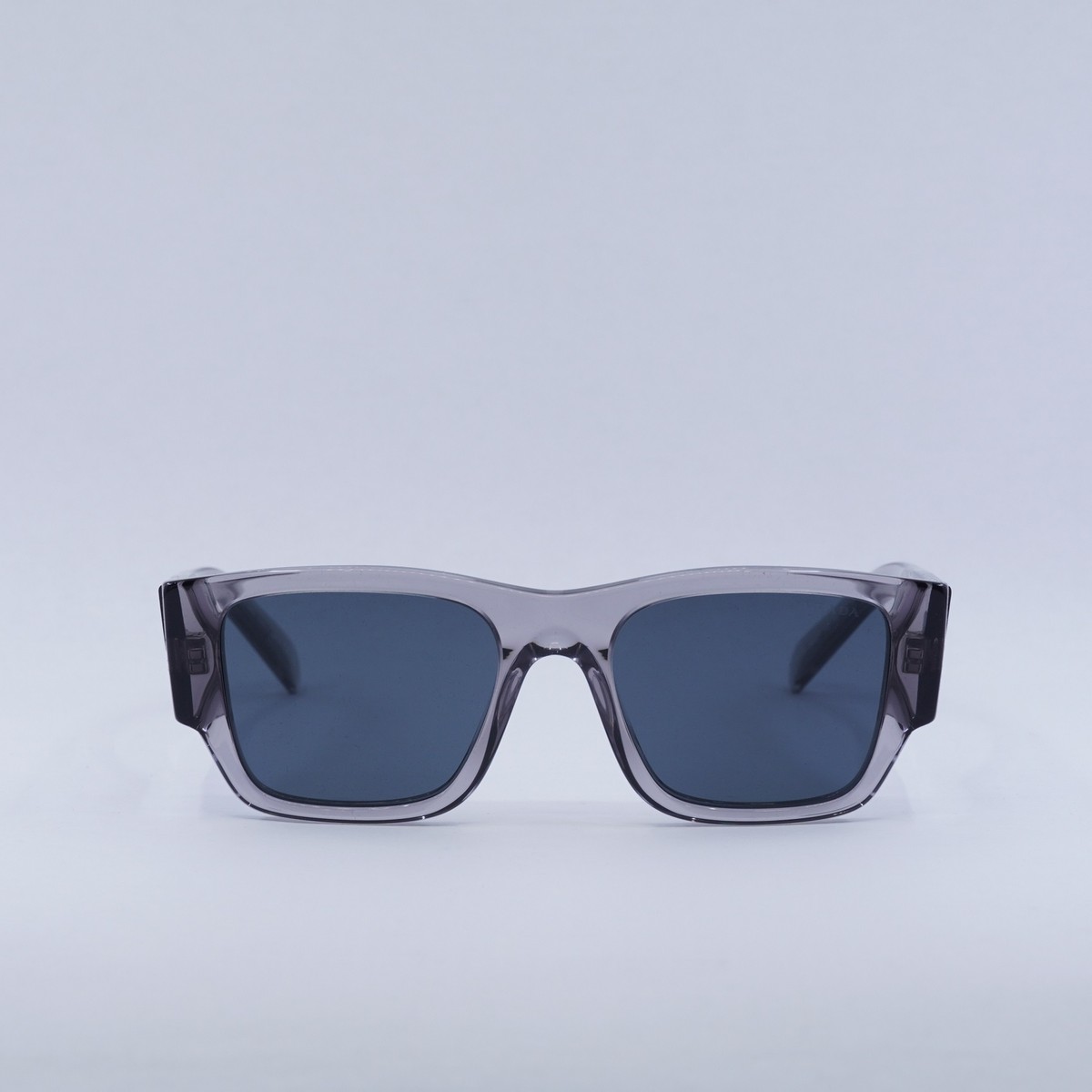 New PRADA PR10ZS 16Z70B Transparent Asphalt/Dark Grey 54-20