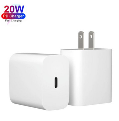 20W PD USB C Wall Fast Charger Power Adapter For iPhone 16 15 14 13 12 11 iPad