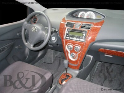 Dash Trim Kit for TOYOTA YARIS 07 08 09 10 11 carbon fiber wood ...