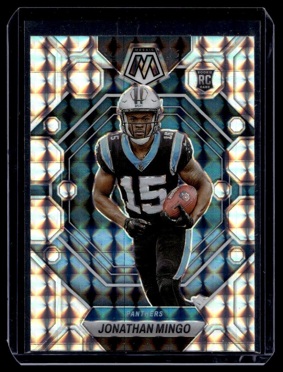 2023 Panini Mosaic Silver Jonathan Mingo Rookie #336