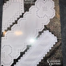 Diamond Designs in Hardanger Embroidery Pattern Book Vaughnie Olivieri