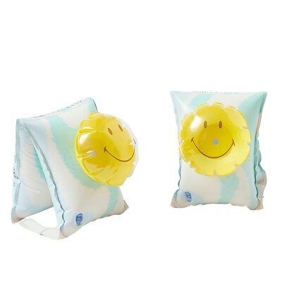 SUNNYLIFE Schwimmflügel mit 3D Smiley gelb