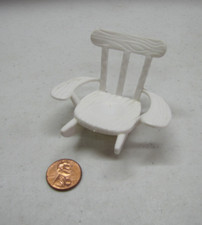 Vintage Hasbro Weebles Wobble 1974 White Rocking Chair For Winnie The Pooh