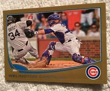 2013 Topps Mini Gold #551 Wellington Castillo /62 Chicago Cubs-Cardinals