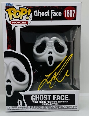 LIANA LIBERATO SIGNED GHOSTFACE POP FUNKO FIGURE SCREAM VI QUINN
