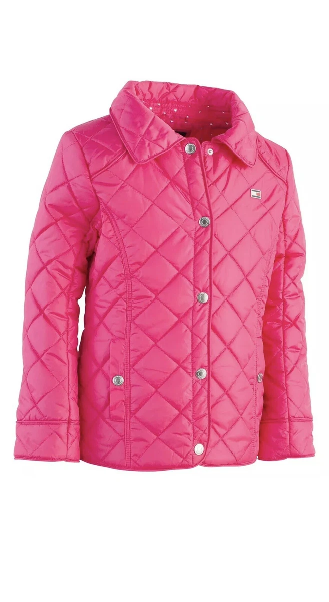 NWT Tommy Hilfiger Girls&#039; Diamond Quilted Jacket Coat 12 14 | eBay