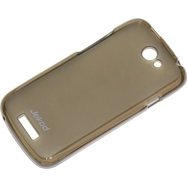 CUSTODIA JEKOD ORIGINALE TPU-CASE COVER SILICONE PER HTC ONE S NERA BLACK NEW - Immagine 2 di 4