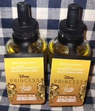 NEW 2-Pack BELLE Disney Wallflower Refill Bulbs SEALED Bath & Body Works