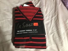 La Senza the skinny thermal pj set new medium
