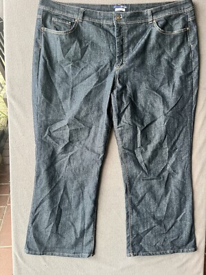 Basic Edition Jeans Women s 26w Black Boot Cut .
