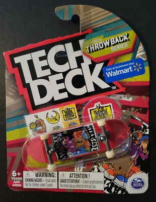 Tech Deck The New Deal (Ultra Rare) Fingerboard SIAMESE Throwback Series