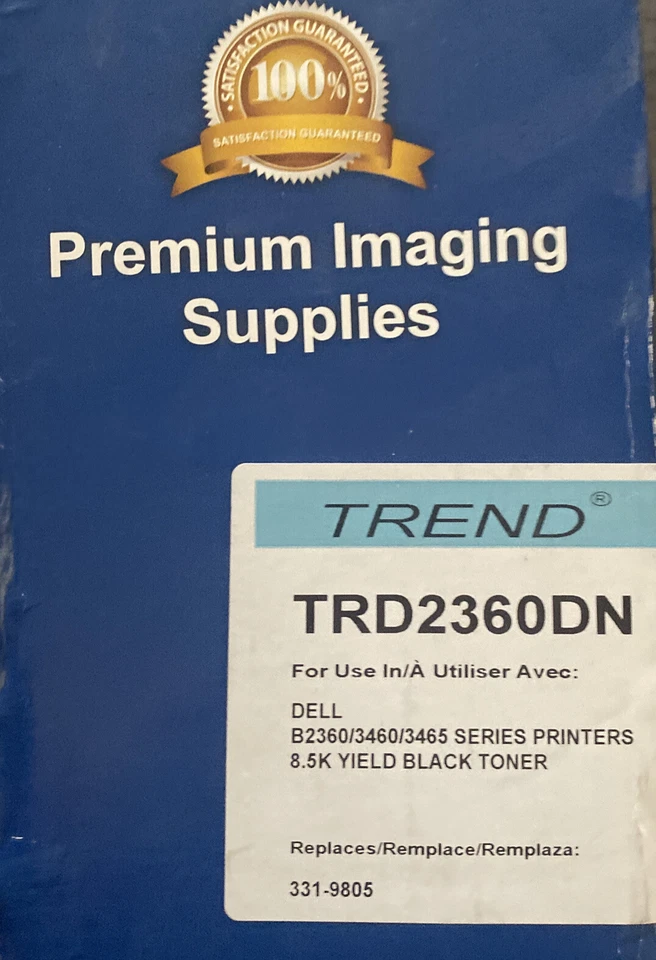 Suministros de imágenes Trend Premium negros compatibles con Dell B2360/3460/3465 8,5 K Foto 3 de 4