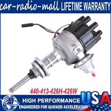 For Mopar Electronic Ignition Distributor RB-Engine Plym Dodge 440/413 Blk Cap