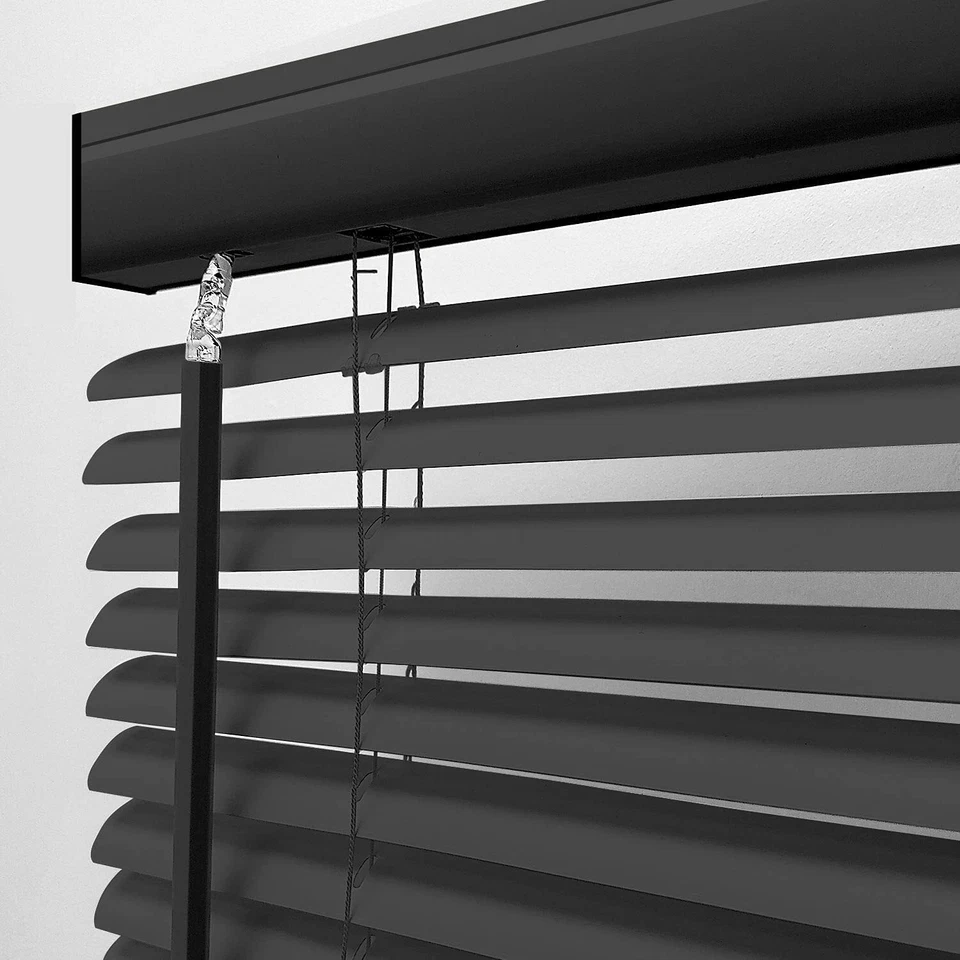 Window Mini Blinds - 1" Mini Blinds - White, Black, Beige - 20" - 44" Wide! - Image 2 of 4