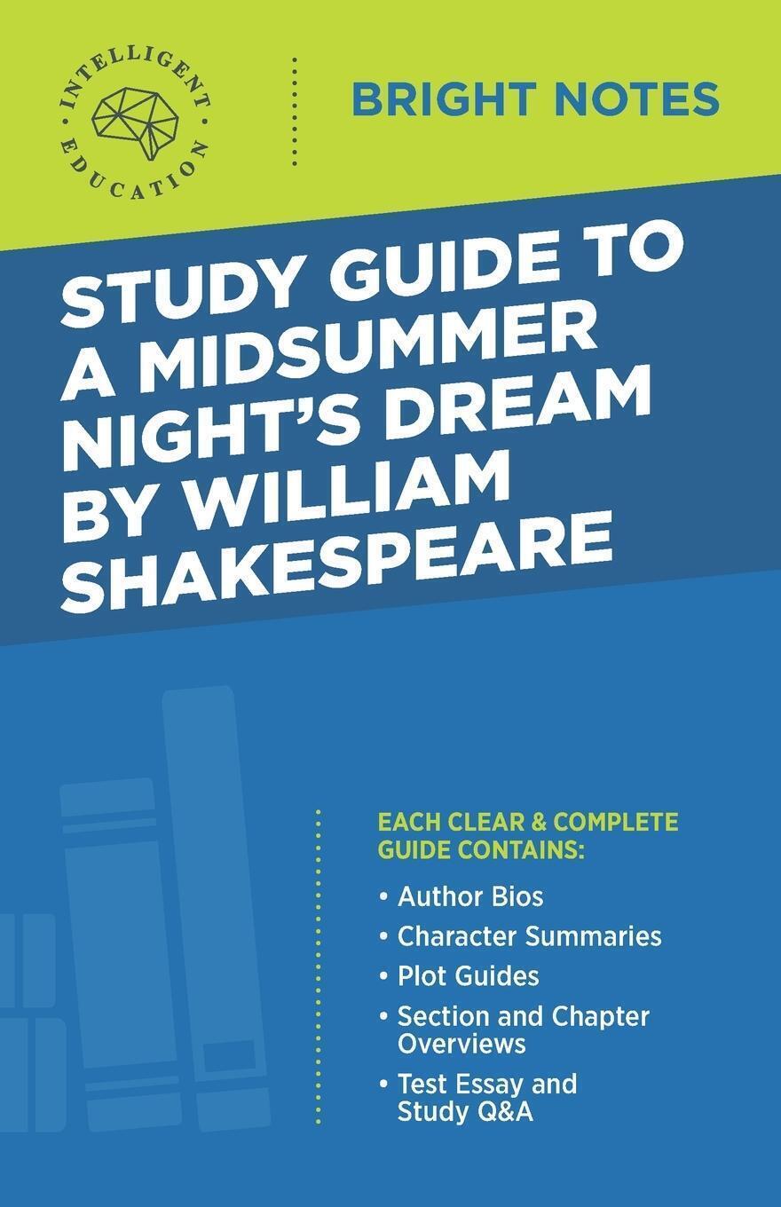 Thumbnail - Study Guide To A Midsummer Night's Dream By William Shakespeare