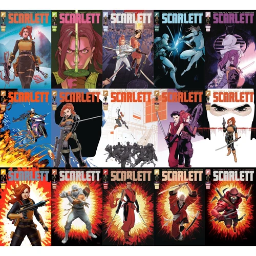 Scarlett (2024) #1 2 3 4 5 Image Comics GI Joe Energon Universe COVER SELECT