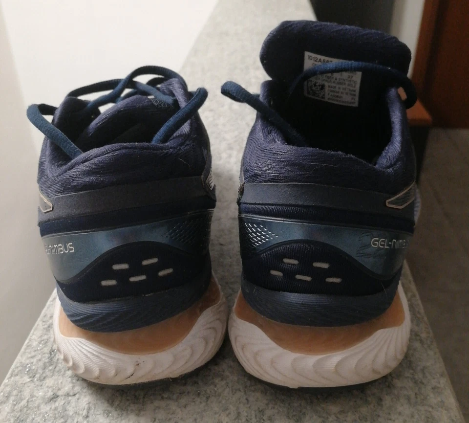 Asics Gel Nimbus 22 Scarpe da Corsa Donna Taglia US 6 EURO 37 Blu - Immagine 4 di 4