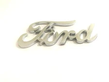 Chrome Finish for Ford Script Emblem Universal fit! Same Day Shipping!!
