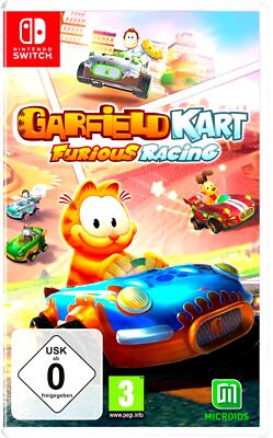 Garfield Kart: Furious Racing - Nintendo Switch - Neu & OVP - EU Version
