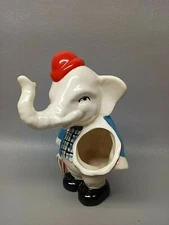1950's Brayton Laguna Circus Elephant California Pottery 6-3/4" Tall 