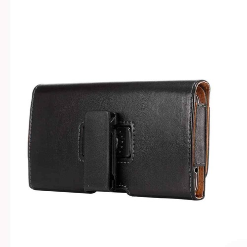 for Sharp SH-05F, Disney Mobile SH-05F Executive Holster Leather Case Belt Cl... - Picture 5 of 9