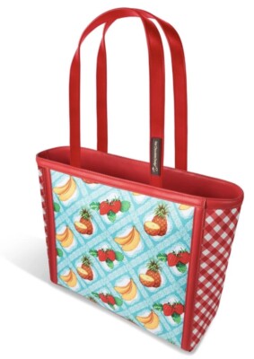 Hot Chocolate Design Chocolaticas KITSCH PICNIC Tote Bag 11.8'' x 13.7'' x 5.5''
