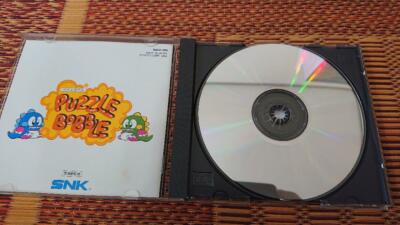ネオジオCD Puzzle Bobble Puzzle Bobble NeoGeo CD NCD Used Japan Import Tested Working