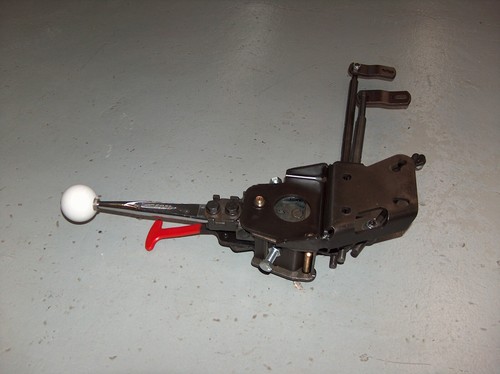 Hurst Super Shifter 3 Lock Out Muncie 4 Speed Transmission Shifter w/Linkage - Picture 14 of 23