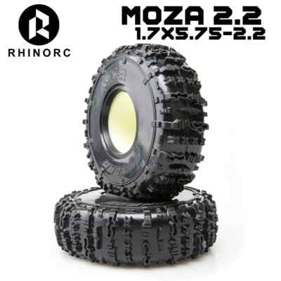 RhinoRC 2pcs MOZA 1.9/2.2 inch Competition Tires Super Sticky Pro Sporty class