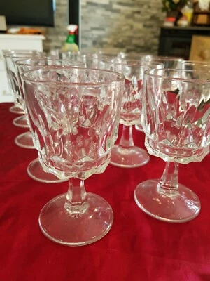 15 X Arcoroc France Crystal Wine Glasses Goblets Arctic Pattern Dinnerware Gumtree Australia Mornington Peninsula Hastings