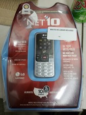 BRAND NEW LG 100C NET10 Pre-Paid Cell Phone Nationwide Service Talk Text Web 411