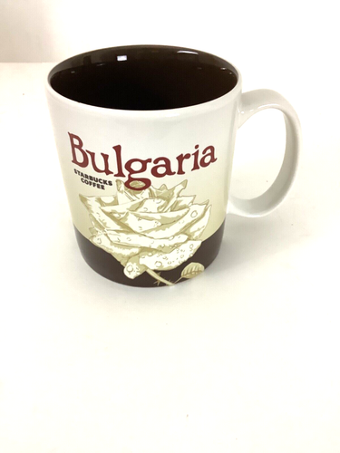 Starbucks BULGARIA Global Icon Collector Coffee Mug Cup 16 oz 2017 Rare