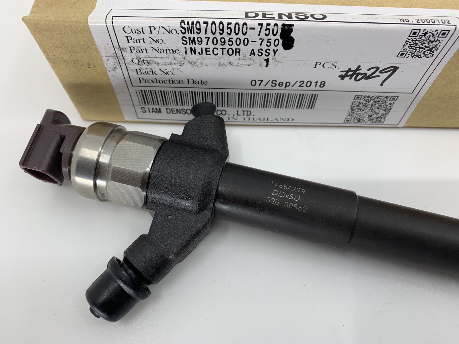 NEW DENSO DIESEL INJECTOR MITSUBISHI PAJERO NT NW NX V98W 01/2009-08/ ...