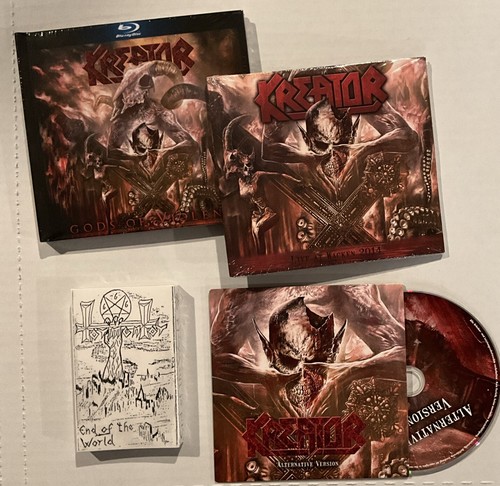Kreator – Gods Of Violence LP/DVD/CD Box Set 2017 Nuclear Blast NB 3725-5 EX/EX - Picture 4 of 17